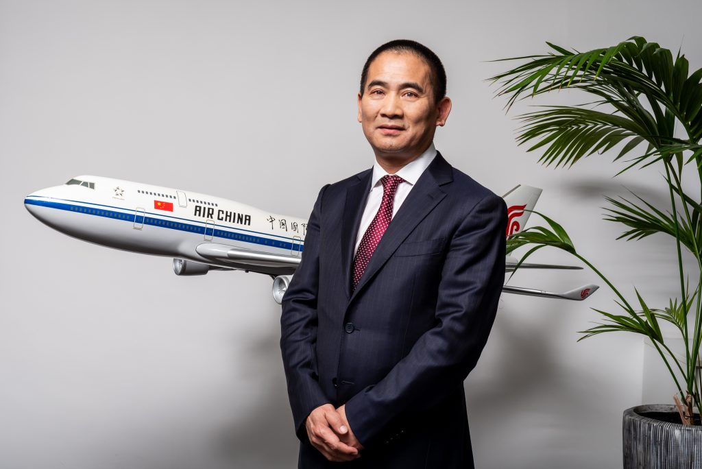 Air China Headshot, Corporate Photography